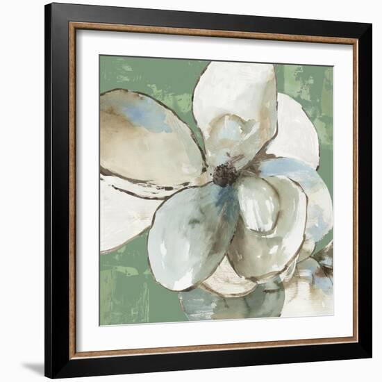 Emerald Flower II-Asia Jensen-Framed Art Print