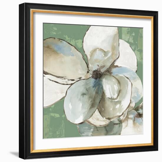 Emerald Flower II-Asia Jensen-Framed Art Print