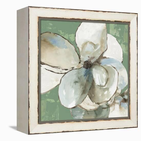 Emerald Flower II-Asia Jensen-Framed Stretched Canvas