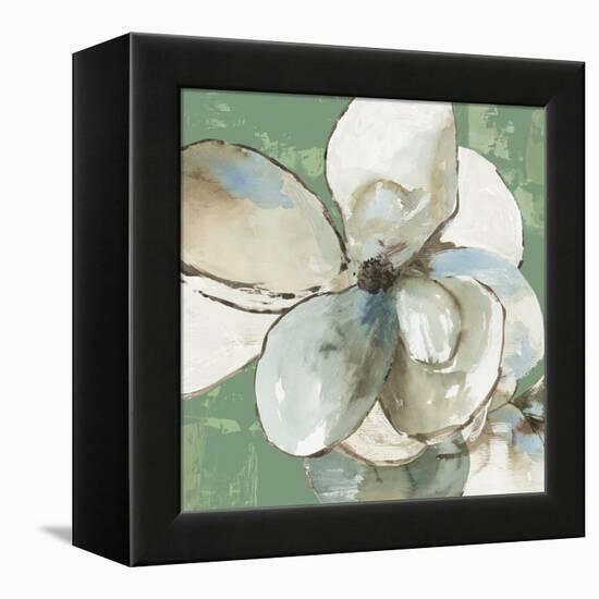 Emerald Flower II-Asia Jensen-Framed Stretched Canvas