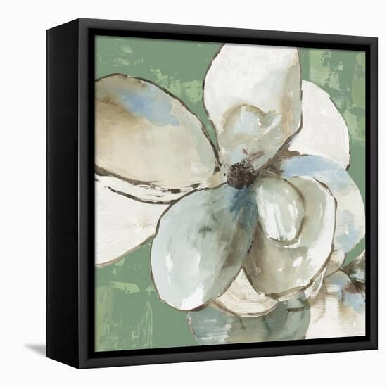 Emerald Flower II-Asia Jensen-Framed Stretched Canvas