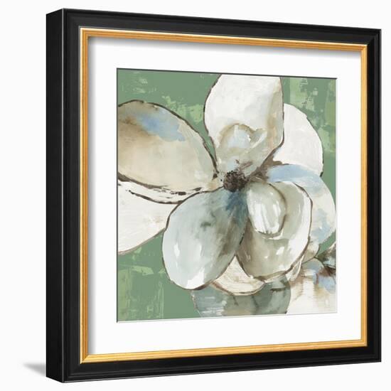 Emerald Flower II-Asia Jensen-Framed Art Print