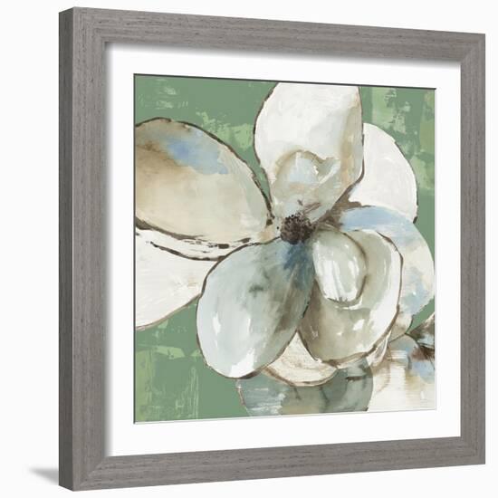 Emerald Flower II-Asia Jensen-Framed Premium Giclee Print