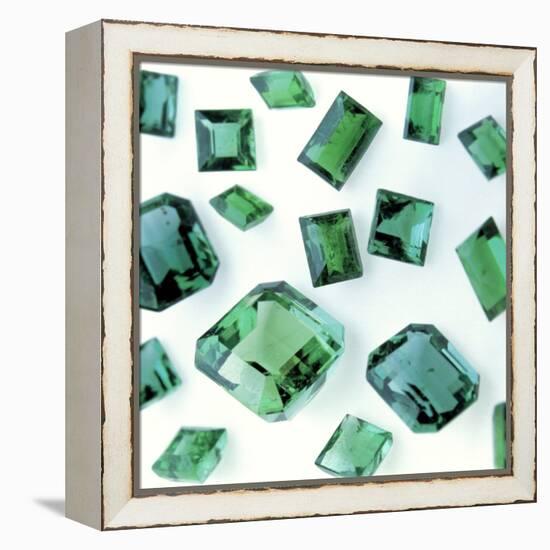 Emerald Gemstones-Lawrence Lawry-Framed Premier Image Canvas