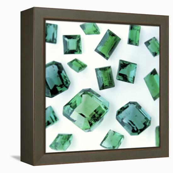 Emerald Gemstones-Lawrence Lawry-Framed Premier Image Canvas