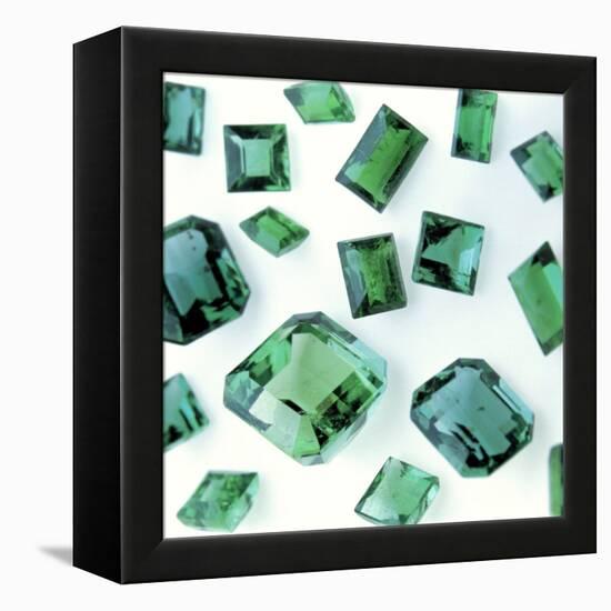 Emerald Gemstones-Lawrence Lawry-Framed Premier Image Canvas