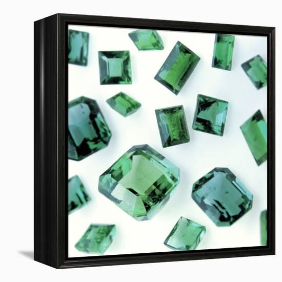 Emerald Gemstones-Lawrence Lawry-Framed Premier Image Canvas