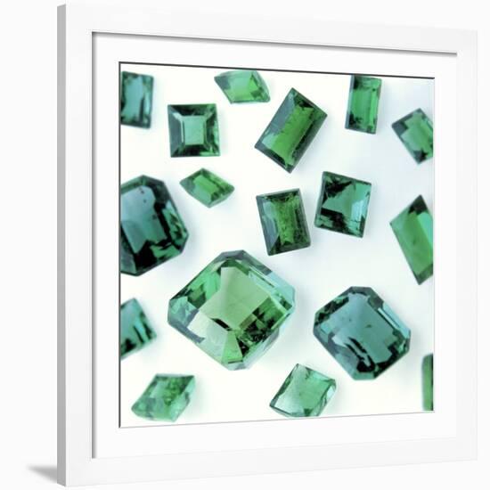 Emerald Gemstones-Lawrence Lawry-Framed Photographic Print