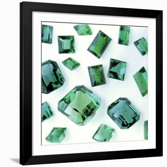 Emerald Gemstones-Lawrence Lawry-Framed Photographic Print