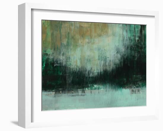 Emerald Grotto II-Jennifer Goldberger-Framed Art Print