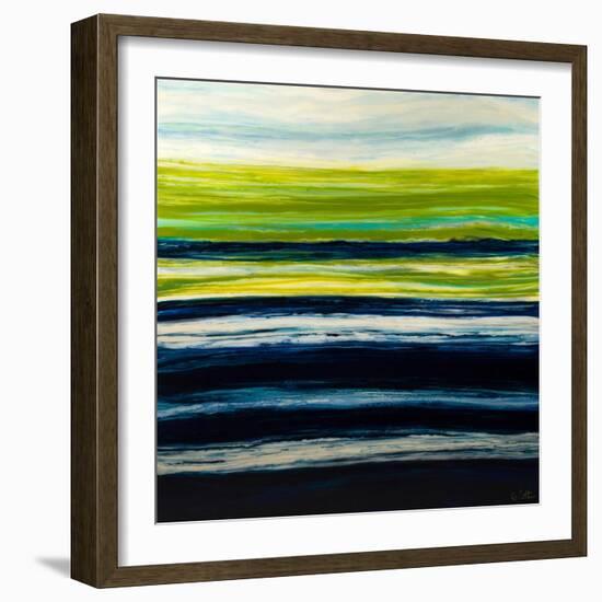 Emerald Horizon-Barbara Bilotta-Framed Art Print
