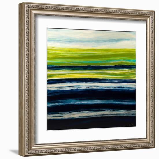 Emerald Horizon-Barbara Bilotta-Framed Art Print