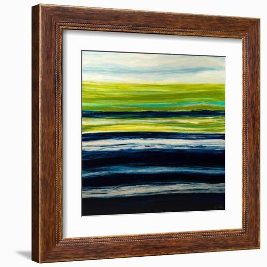 Emerald Horizon-Barbara Bilotta-Framed Art Print