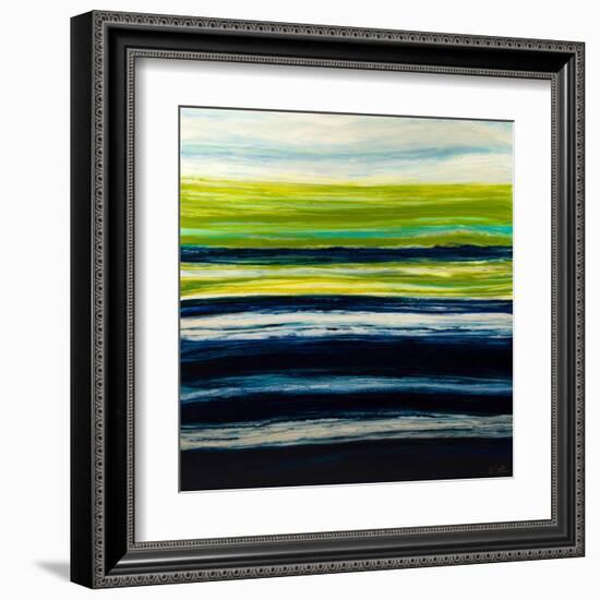 Emerald Horizon-Barbara Bilotta-Framed Art Print