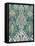 Emerald Ikat II-Chariklia Zarris-Framed Stretched Canvas