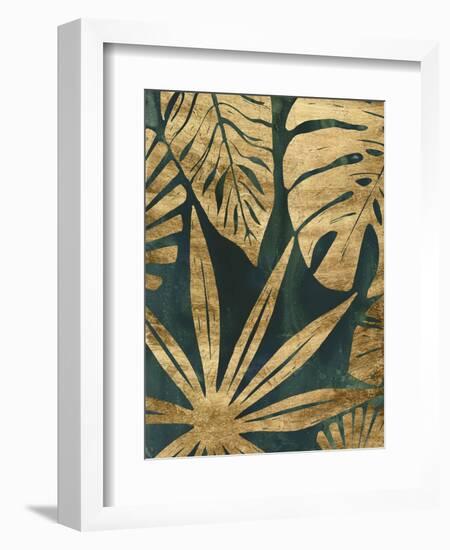 Emerald Jungle IV-June Vess-Framed Art Print