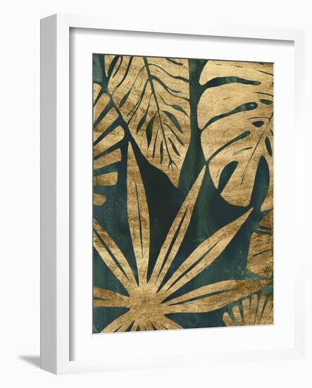 Emerald Jungle IV-June Vess-Framed Art Print