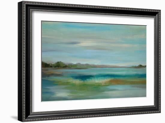 Emerald Lagoon-Silvia Vassileva-Framed Premium Giclee Print