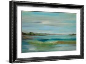 Emerald Lagoon-Silvia Vassileva-Framed Art Print