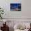 Emerald Lake Lodge in Banff, Canada during winter with snow and mountains at night with starry sky-David Chang-Photographic Print displayed on a wall