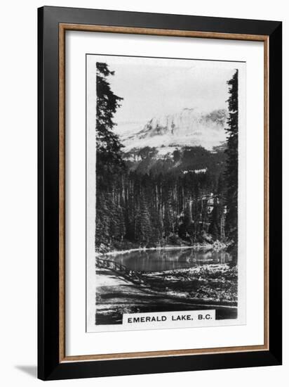 Emerald Lake Near Field, British Columbia, Canada, C1920S-null-Framed Giclee Print