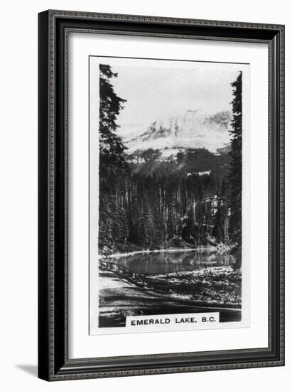 Emerald Lake Near Field, British Columbia, Canada, C1920S-null-Framed Giclee Print