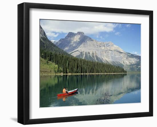 Emerald Lake, Yoho National Park, British Columbia, Canada-null-Framed Photographic Print