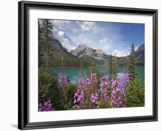 Emerald Lake, Yoho National Park, UNESCO World Heritage Site, British Columbia, Rocky Mountains, Ca-Martin Child-Framed Photographic Print