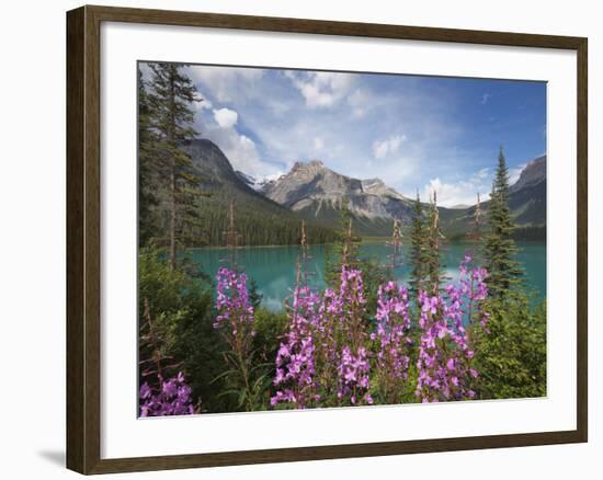 Emerald Lake, Yoho National Park, UNESCO World Heritage Site, British Columbia, Rocky Mountains, Ca-Martin Child-Framed Photographic Print