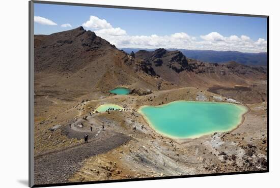 Emerald Lakes on the Tongariro Alpine Crossing-Stuart-Mounted Photographic Print