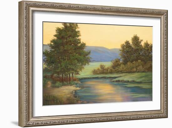 Emerald Meadow I-Linda Wacaster-Framed Art Print