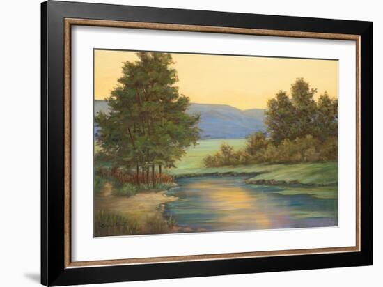 Emerald Meadow I-Linda Wacaster-Framed Art Print