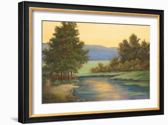 Emerald Meadow I-Linda Wacaster-Framed Art Print