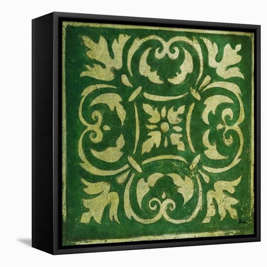 Emerald Mosaic-Patricia Pinto-Framed Stretched Canvas