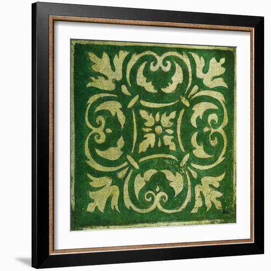 Emerald Mosaic-Patricia Pinto-Framed Art Print