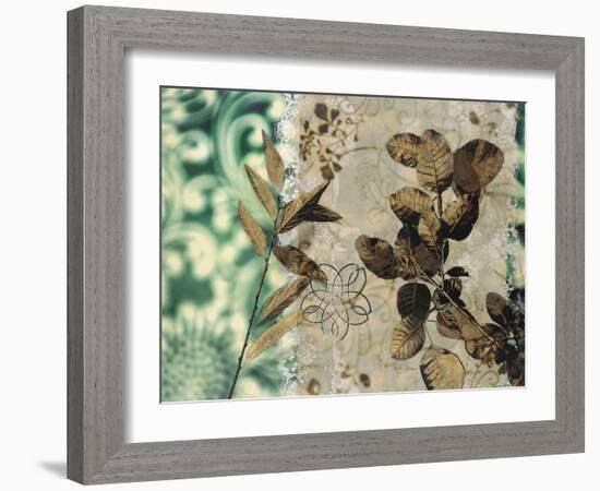 Emerald Nature 1-Matina Theodosiou-Framed Art Print