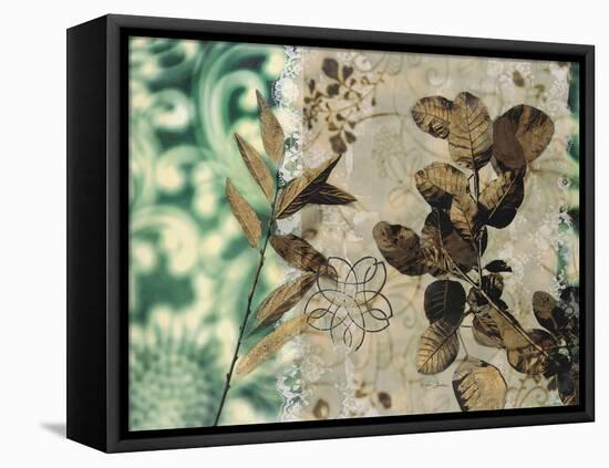 Emerald Nature 1-Matina Theodosiou-Framed Stretched Canvas