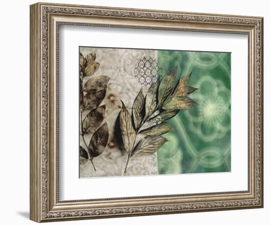 Emerald Nature 2-Matina Theodosiou-Framed Art Print