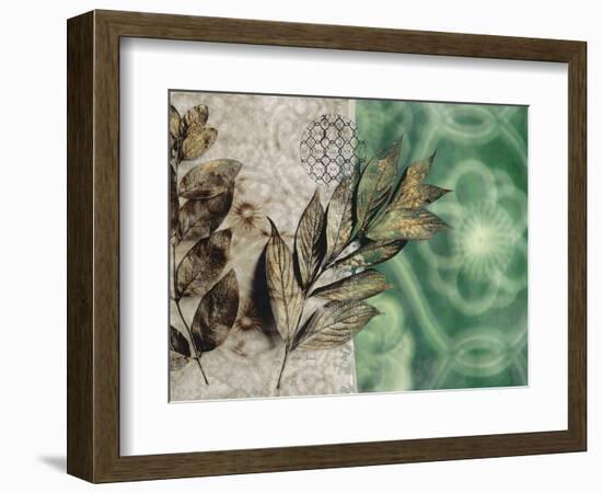 Emerald Nature 2-Matina Theodosiou-Framed Art Print