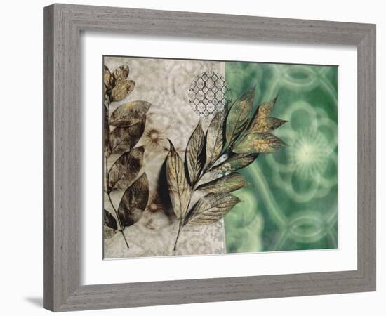 Emerald Nature 2-Matina Theodosiou-Framed Art Print