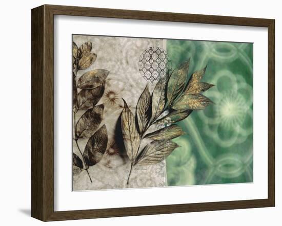 Emerald Nature 2-Matina Theodosiou-Framed Art Print