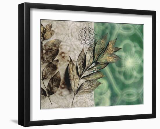 Emerald Nature 2-Matina Theodosiou-Framed Art Print