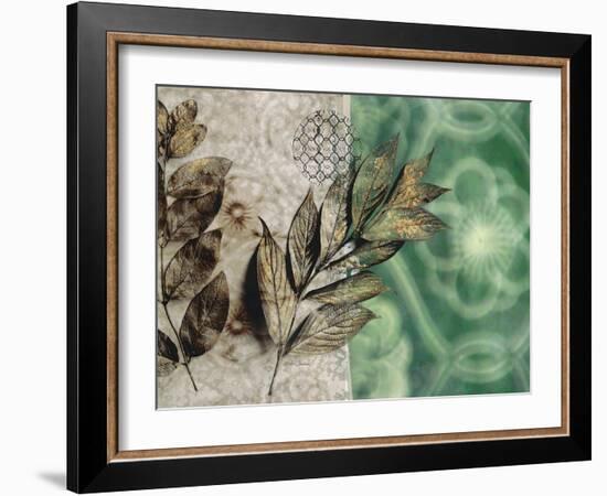 Emerald Nature 2-Matina Theodosiou-Framed Art Print