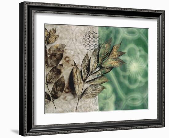 Emerald Nature 2-Matina Theodosiou-Framed Art Print