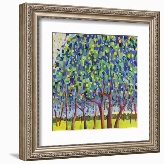 Emerald Orchard-Jean Cauthen-Framed Art Print