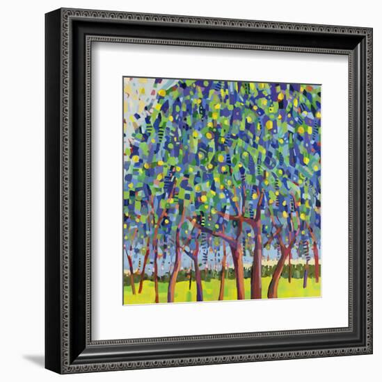 Emerald Orchard-Jean Cauthen-Framed Art Print