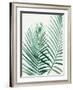 Emerald Palms-Modern Tropical-Framed Art Print
