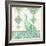 Emerald Peacock II-Janice Gaynor-Framed Art Print