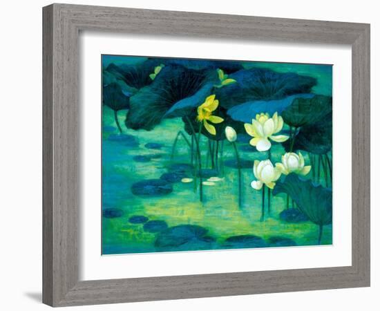 Emerald Pond-Ailian Price-Framed Art Print