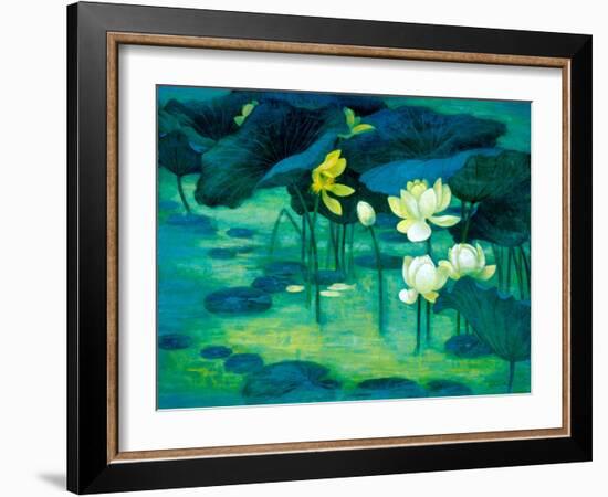 Emerald Pond-Ailian Price-Framed Art Print